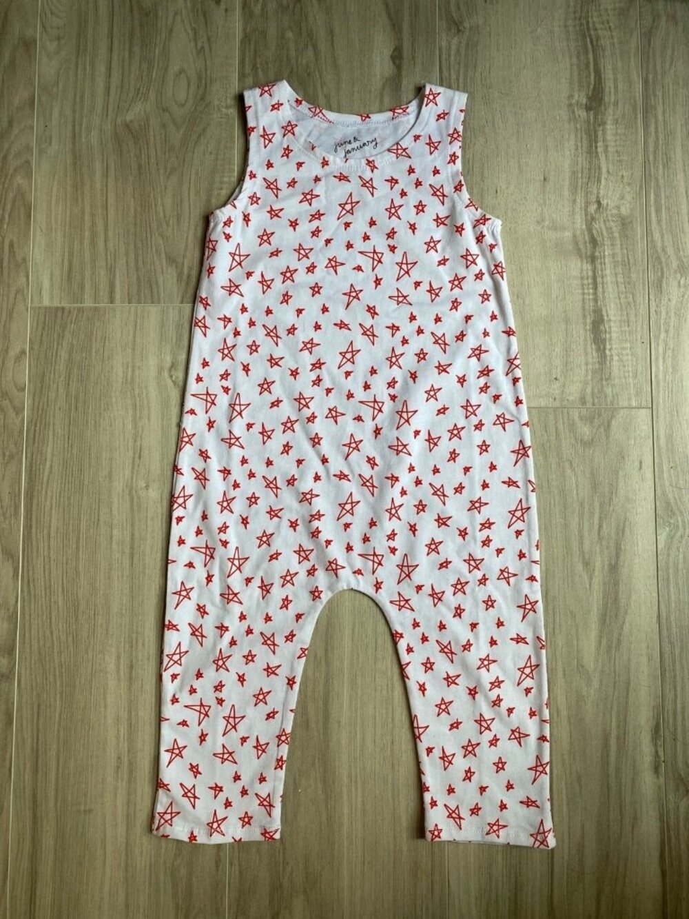 June & January Tank Romper Stars